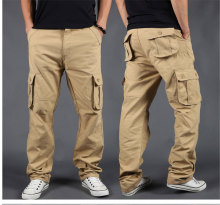 Side Zipper Pockets Cargo Harem Joggers Pants Men 2021 Tactical Casual Harajuku Streetwear Sweatpant Trousers Male Pants baggy